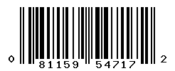 upc 081159547172 barcode image