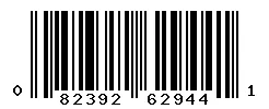 UPC barcode 082392629441