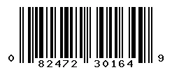 UPC barcode 082472301649