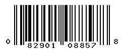 UPC barcode number 082901088578