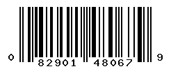 UPC barcode 082901480679