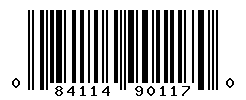 UPC barcode number 084114901170