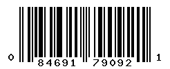 UPC barcode number 084691790921