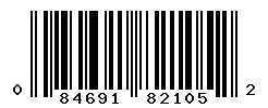 UPC barcode number 084691821052