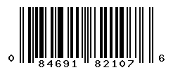 UPC barcode number 084691821076