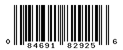 UPC barcode number 084691829256