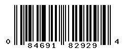 UPC barcode number 084691829294