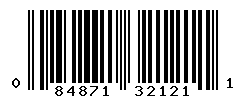 UPC barcode number 084871321211
