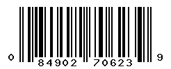 UPC barcode number 084902706239