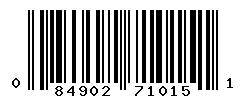 upc 084902710151 barcode image