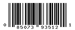 UPC barcode 085073935121