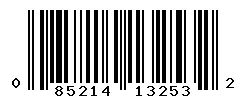 UPC barcode 085214132532