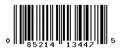UPC barcode 085214134475