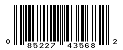 UPC barcode number 085227435682