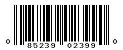 UPC barcode number 085239023990