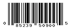 UPC barcode 085239509005