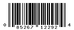 UPC barcode number 085267122924