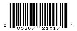 UPC barcode 085267210171