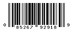 UPC barcode 085267929189