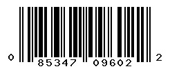 UPC barcode 085347096022
