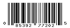 085392772025 barcode
