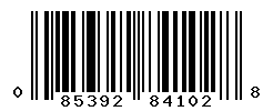 UPC barcode number 085392841028