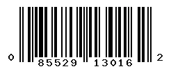 UPC barcode 085529130162