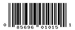 UPC barcode number 085696010151