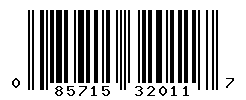 UPC barcode number 085715320117