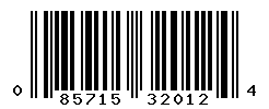 UPC barcode number 085715320124