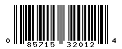 UPC barcode 085715320124