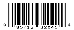 UPC barcode number 085715320414