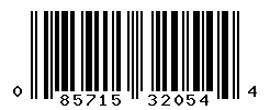 UPC barcode number 085715320544