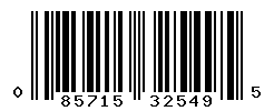 UPC barcode number 085715325495