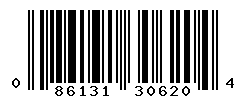upc 086131306204 barcode image