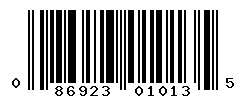 upc 086923010135 barcode image