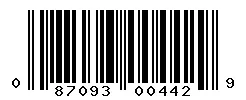 087093004429 barcode