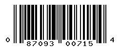087093007154 barcode