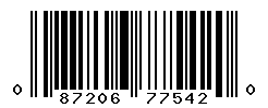 upc 087206775420 barcode image