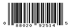 upc 088020925145 barcode image