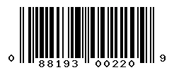 088193002209 barcode