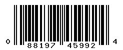 UPC barcode number 088197459924