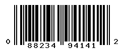 UPC barcode number 088234941412