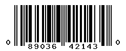 UPC barcode number 089036421430