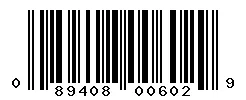 089408006029 barcode