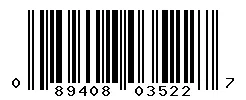089408035227 barcode
