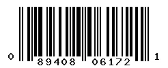 089408061721 barcode