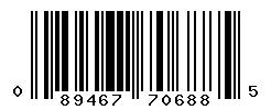upc 089467706885 barcode image
