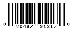 UPC barcode number 089467912170