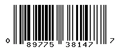 089775381477 barcode